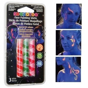 SNAZAROO - Spetsiaalsed UV-N&auml;ov&auml;rvid (6 tk)