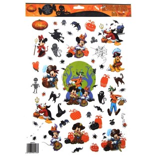 Disney Halloweeni Aknakleebised (12 tk)