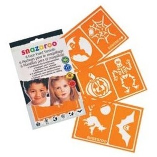 SNAZAROO - 6 Näomaalingu Šablooni (12 tk)