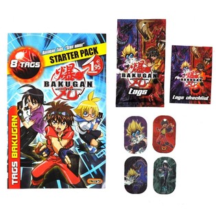 BAKUGAN - Algajate komplekt 8 Tag-i (100 tk)