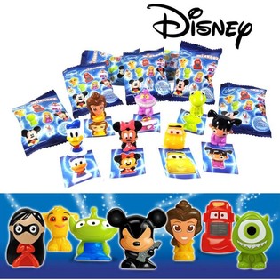 Disney Wikkeez Figuurid + Kleebis Blindbagis (300 tk)