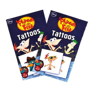 2-OSALISED DISNEY T&Auml;TOVEERINGUD - MUDEL: PHINEAS JA FERB (50 tk)
