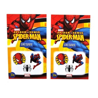 3-osalised Marveli t&auml;toveeringud - Mudel: Spider-Man (50 tk)