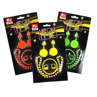 NEON Ehete Komplekt Kaardil (12 tk)