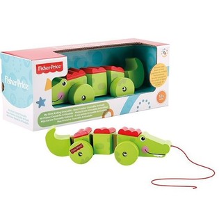 Fisher-Price Minu Esimene Liikuv Puidust Krokodill (2 tk)