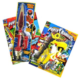 ***V&Auml;GA ODAV*** POWER RANGERS &Uuml;LLATUSPAKETT KOOS M&Auml;NGUASJAGA! (12 tk)