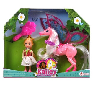 Kailey nukk hobusega (6 tk)