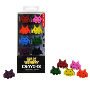 8 TK SPACE INVADERS VAHAKRIIDID KARBIS (12 tk)
