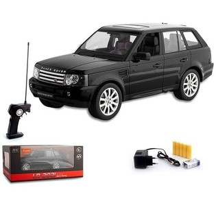 MEGA SUUR RAADIOJUHITAV AUTO VALGUSTUSEGA - MUST
