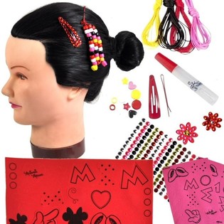 DISNEY MINNIE MOUSE JUUKSEAKSESSUAARID (12 tk)