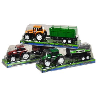 M&auml;ngutraktor haagisega blisterpakendis 21 cm (6 tk)
