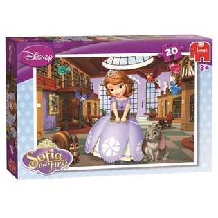 JUMBO DISNEY PUSLE SOFIA ESIMENE RAAMATUKOGUS 20 OSA (5tk)