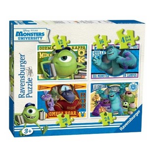 DISNEY PIXAR KOLETISTE &Uuml;LIKOOL PUSLED 4-&Uuml;HES (6 tk.)