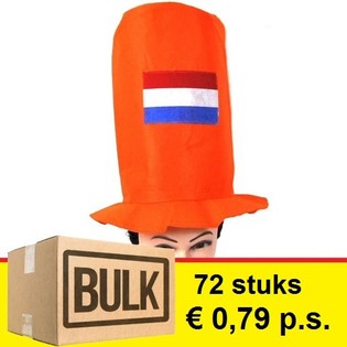 ***HULGIPAKKUMINE*** K&Otilde;RGE ORANŽ K&Uuml;BAR (72 tk)