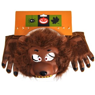 Hundimask kinnastega (6 tk)