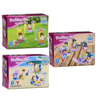 BRICKS EHITUSKLOTSID - TÜDRUKUTE SEERIA (24 tk)