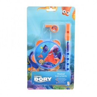 3-osaline muusikainstrumentide komplekt "Dory otsingul" (6 tk)