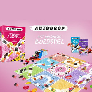 Autodrop m&auml;ng - Hullumeelne lauam&auml;ng kommidega (2 tk)