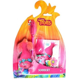 TROLLS SLAMMER KIRJUTUSKOMPLEKT 3-OSALINE (12 tk)