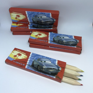 Disney Cars V&auml;rvipliiatsid - 4 tk karbis (48 tk)
