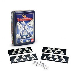 Triominos The Original Travel Tour Edition (Metallkarp) (1 tk)