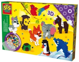 SES Triigitavad p&auml;rlid 3D Loomad (1 tk)