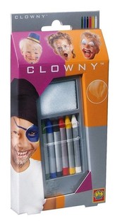 SES Clowny N&auml;ov&auml;rvi Pliiatsid (6 v&auml;rvi) (1 tk)