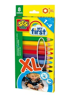 SES Creative My First - V&auml;rvipliiatsid XL (8 tk.)