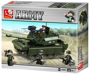 Sluban Tank M38-B6500 Army Ehitusklotsid (1 tk)