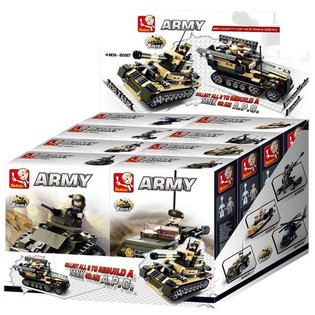 Sluban Sõjatank või soomustransportöör APC 8-ühes M38-B0587 (1 displei / 8 tk)