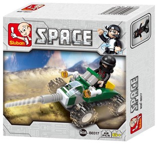 Sluban Space Vehicle M38-B0317 Kosmosemasin Konstruktor (1 tk)