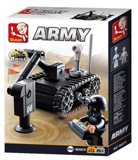 Sluban Army Miinijahtija 8-&uuml;hes M38-B0587D (1 tk)