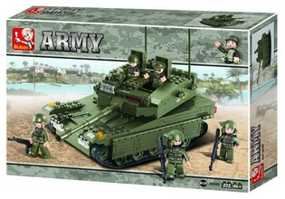 Sluban Sõjaväe Tank M38-B0305 Konstruktor (1 tk)