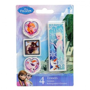 DISNEY FROZEN KUSTUKUMMIDE KOMPLEKT 4-OSALINE (24 tk)