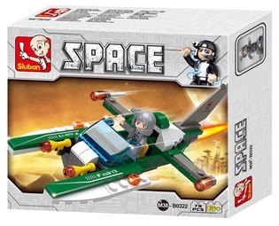 Sluban Space Aircraft M38-B0322 Kosmoselennuk (1 tk)