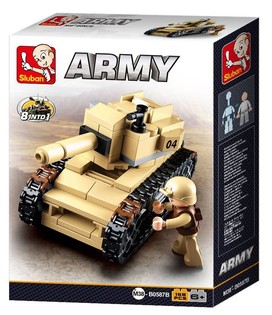 Sluban Army 8 ühes tank M38-B0587B (1 tk)