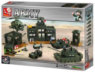 Sluban Army Peakorter M38-B7100 (1 tk)