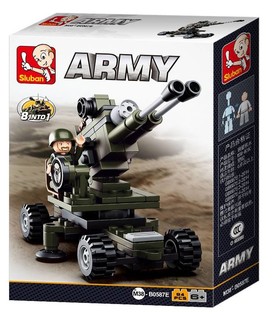 Sluban 8-&uuml;hes Suurt&uuml;kiv&auml;gi M38-B0587E (1 tk)