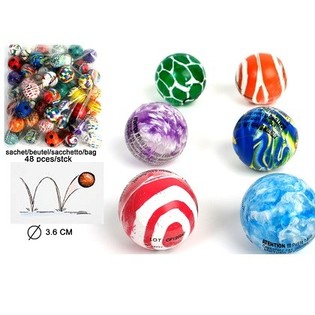 MIX P&Otilde;RKEPALLID - &Oslash; 3.6 CM (48 tk)