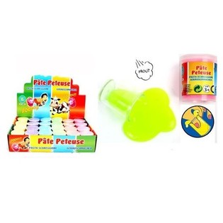 Neonv&auml;rvides Putty Lima Display-karbis (24 tk)