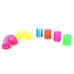 MINI NEOONV&Auml;RVI SPIRAALID &Oslash;3.5 CM (48 tk)