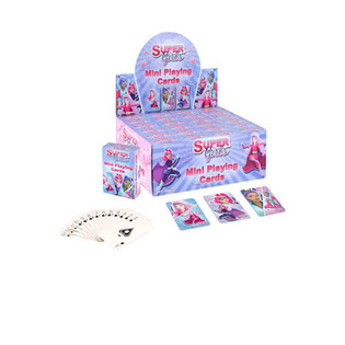 MINI M&Auml;NGUKAARDID &ndash; MUDEL: SUPER GIRLS EKSPONAADIS (24 tk)