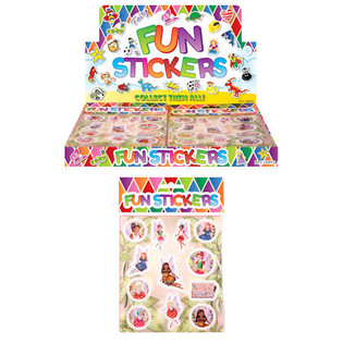 KLEEPIKAD FUN STICKERS &ndash; MUDEL: HALDJAD (120 tk)