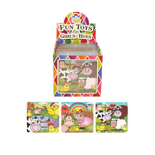 Minipusled Koduloomad 13 x 12 cm displeis (108 tk)