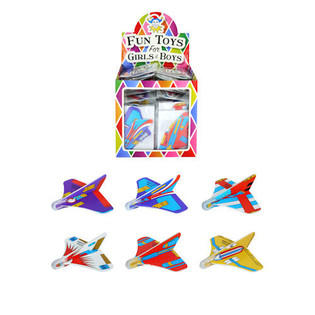Mini Star Glider Vahtplastist Lennukid Display-karbis (72 tk)