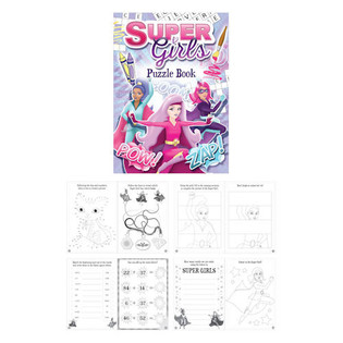 SUPER GIRLS MÕISTATUSTE RAAMAT (48 tk)