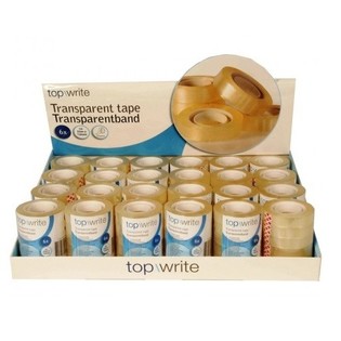 TOPWRITE - 6 RULLI L&Auml;BIPAISTVAT TEIPI EKRAANIL (24 KOMPLEKTI &Aacute; 6 RULLI)