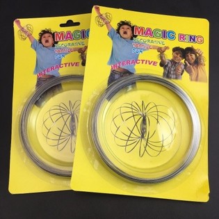 Maagilised R&otilde;ngad / Flow Rings - Kineetiline 3D Maagiline R&otilde;ngas - MULTI COLOR | KAARDIL (12 tk)