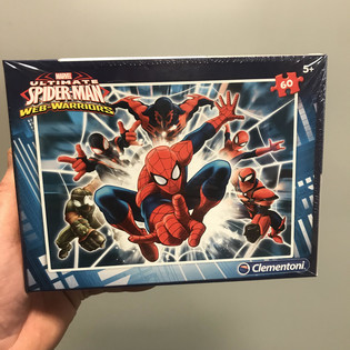 MARVEL &ndash; SPIDERMANI PUZZLE, 60 T&uuml;kki (4 tk)