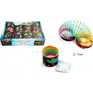 Suured Vedrud Slinky Mereloomad &Oslash;7cm Display-karbis (12 tk)